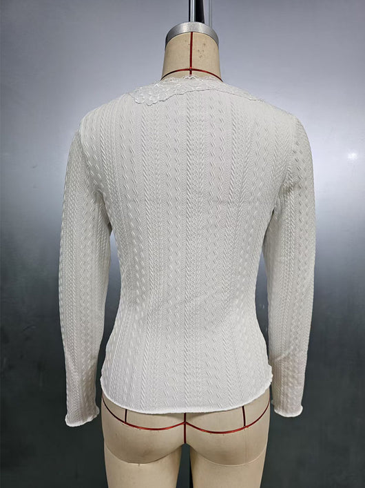 Polera Base Slim Manga Larga para Mujer - Image 15