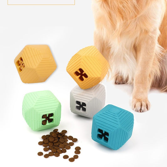 Juguete Interactivo de Goma Resistente para Perros - Pelota Entrenamiento Mental