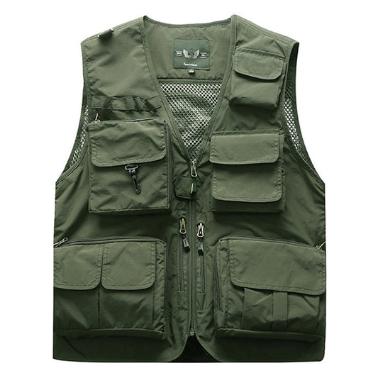 Chaleco de Pesca Multibolsillos Profesional