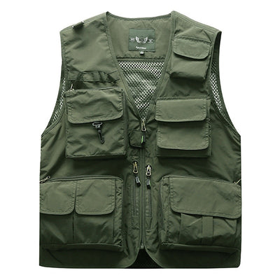 Chaleco de Pesca Multibolsillos Profesional
