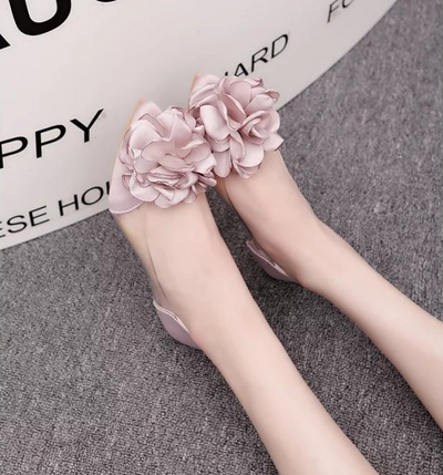 Zapatos Planos de Punta Fina con Flores para Mujer - Comodidad y Elegancia - Image 4