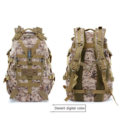 Mochila Táctica Militar Doble Compartimento con Bolsa de Cintura Desmontable - Image 9