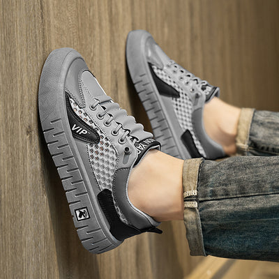 Zapatillas Deportivas Casuales Transpirables con Paneles de Malla - Image 3