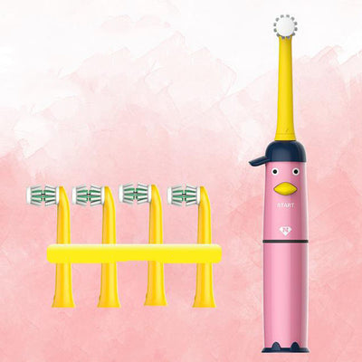 Cepillo de Dientes Eléctrico Rotatorio Doble Cara para Niños - Image 3