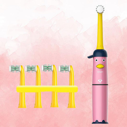Cepillo de Dientes Eléctrico Rotatorio Doble Cara para Niños - Image 3