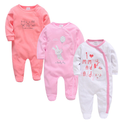 Enterizo Infantil de Manga Larga Estampado - Primavera y Otoño - Image 23