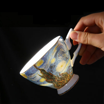 Taza de Café Cerámica de Lujo Estilo Europeo - Image 5