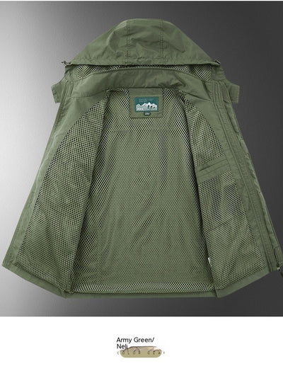 Chaqueta Impermeable Tipo Overol para Actividades Outdoor - Image 3