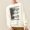 Playera de Manga Larga Estilo Americano Clásico para Hombre