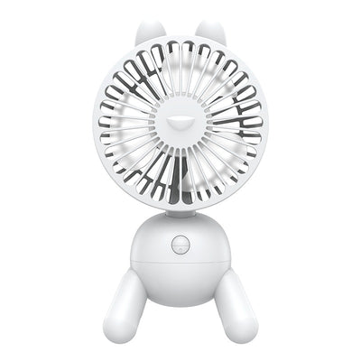 Ventilador de Escritorio USB Recargable Silencioso con Cabeza Móvil - Image 6