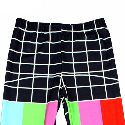 Leggings Ajustados de Cuadros con Cintura Alta - Image 5