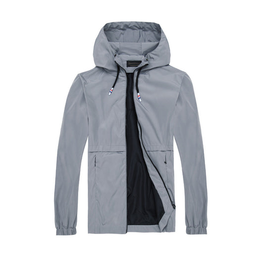 Chaqueta Suelta con Capucha para Hombre - Estilo Moderno y Cómodo
