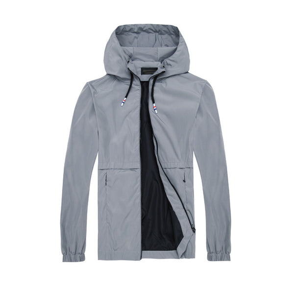Chaqueta Suelta con Capucha para Hombre - Estilo Moderno y Cómodo