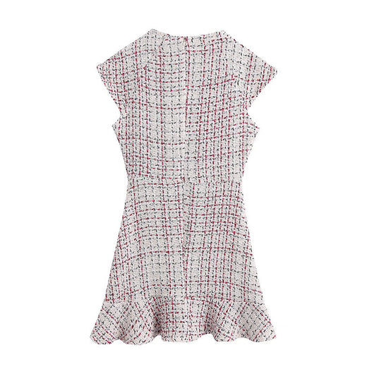 Vestido Patchwork Texturizado con Detalles Bordados para Mujer - Image 21