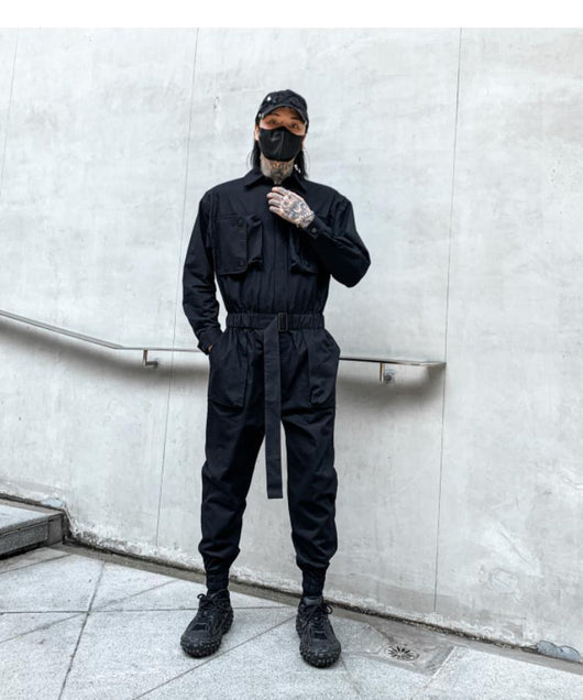 Pantalón de Trabajo Holgado Estilo Japonés para Jóvenes - Image 8