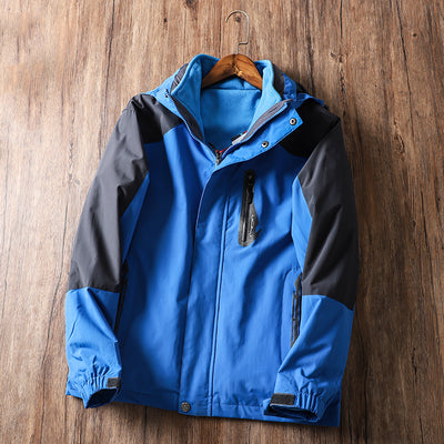 Chaqueta de Invierno para Hombre Talla Grande - Cálida, Resistente al Viento e Impermeable - Image 7