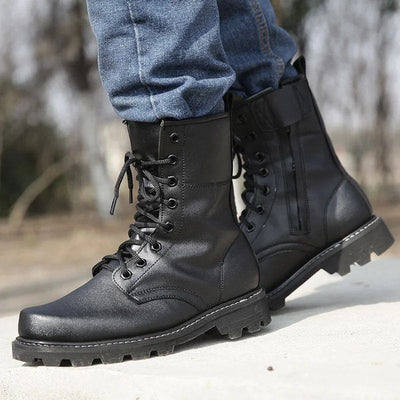 Botas Tácticas Militares con Punta de Acero - Calzado de Seguridad Profesional - Image 10