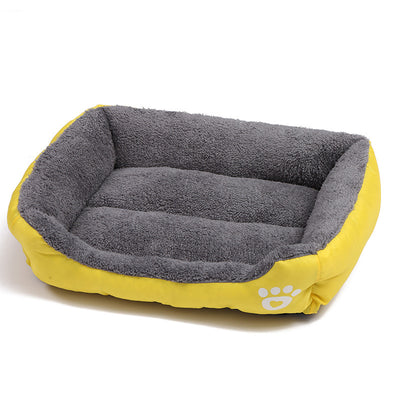 Cama Ortopédica para Perros Cuatro Estaciones - Colchoneta Acolchada Multicolor - Image 11