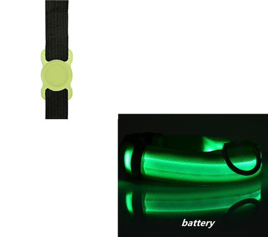 Collar Luminoso LED Transparente para Perros - Protección Nocturna Antiextravío - Image 11