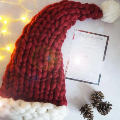 Gorro Navideño de Felpa con Pompón - Gorro Invierno Cálido para Toda la Familia - Image 5