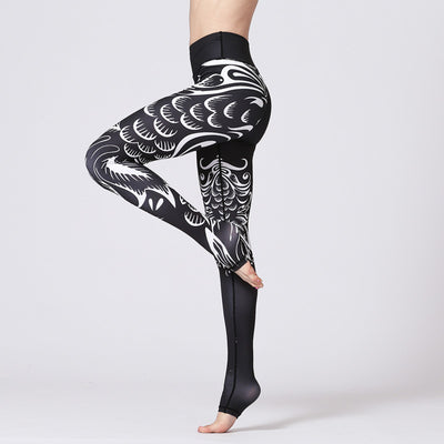 Pantalones de yoga estampados para mujer - Image 22
