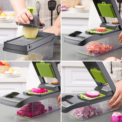 Cortador Multiusos de Verduras y Frutas para Cocina
