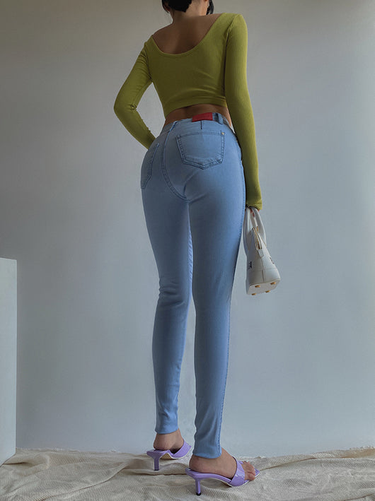 Pantalón Slim Cintura Alta Levantador de Glúteos - Image 7