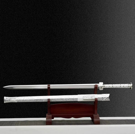 Espada Integral Dragon Soul - Acero Manganeso Alto - Arma de Colección - Image 3