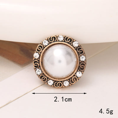 Adornos de Cristal Brillante para Zapatos - Accesorios DIY Estilo Clásico con Flor de Perla - Image 21
