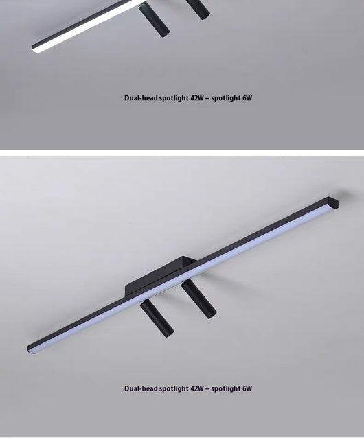 Lámpara de Techo Minimalista de Palabra Única para Vestidores - Image 11
