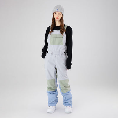 Traje de Esquí Impermeable Bicolor con Refuerzos Duraderos - Image 5
