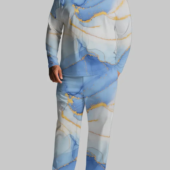 Traje Casual Estampado para Hombre - Elegancia Moderna