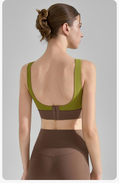 Sostén Deportivo V-Escote con Soporte Anti-Impacto para Yoga y Fitness - Image 15