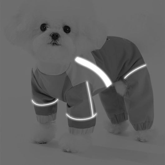 Abrigo Impermeable Reflectante para Perros Pequeños con Forro Térmico - Image 6