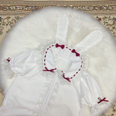Blusa Kawaii con Orejas de Conejo - Estilo Soft Girl Lolita Versátil - Image 5