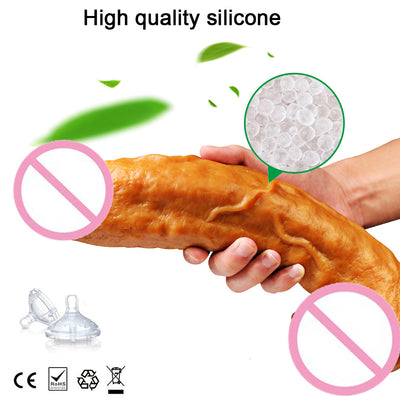Estimulador Íntimo de Silicona Premium con Diseño Realista - Image 14