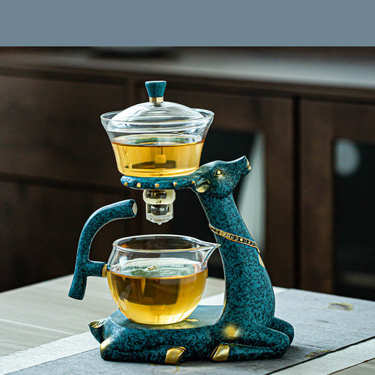 Juego de Té Automático Elk Glass - Cafetera de Té para el Hogar