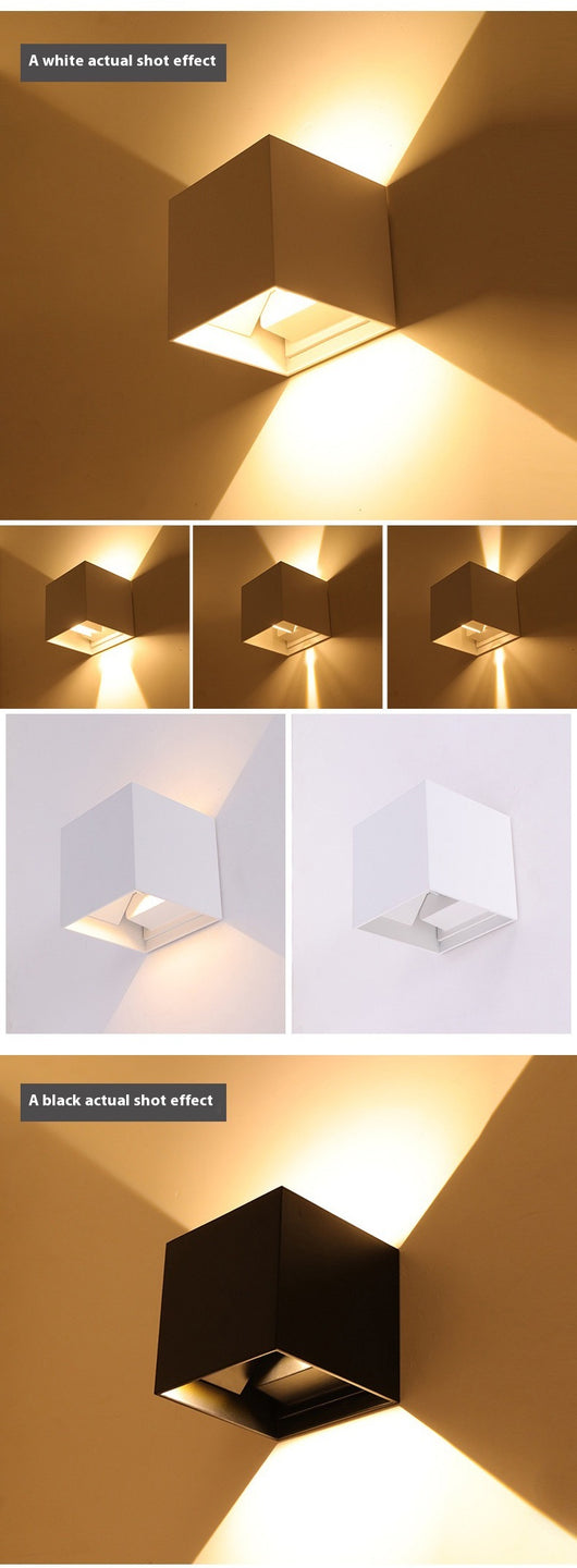 Lámpara de Pared LED Exterior Resistente al Agua Diseño Minimalista - Image 12
