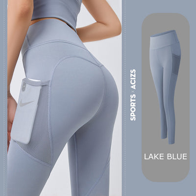 Leggins Deportivos Ajustados con Malla Trasera y Bolsillos Laterales - Image 6