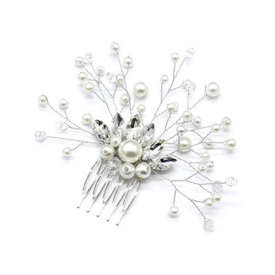 Peineta de Novia con Perlas – Accesorios de Boda Premium - Image 9