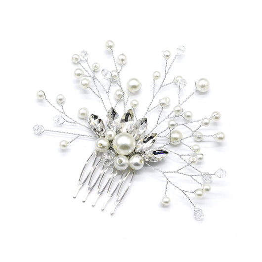 Peineta de Novia con Perlas – Accesorios de Boda Premium - Image 9