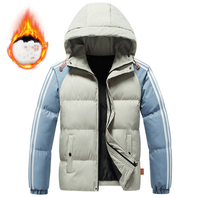Chaqueta Acolchada de Algodón para Hombre - Calidez Casual - Image 10