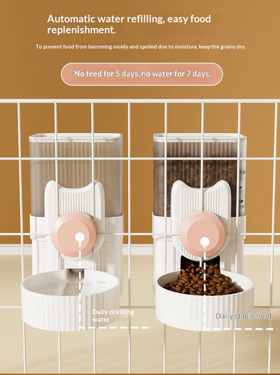 Fuente de Agua Colgante para Gatos y Comedero Automático para Perros - Image 19