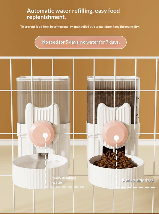 Fuente de Agua Colgante para Gatos y Comedero Automático para Perros - Image 19