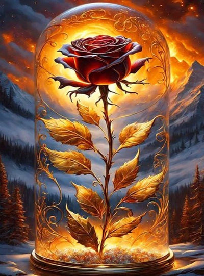 Kit de Pintura con Diamantes: Paisajes de Animales - Image 9