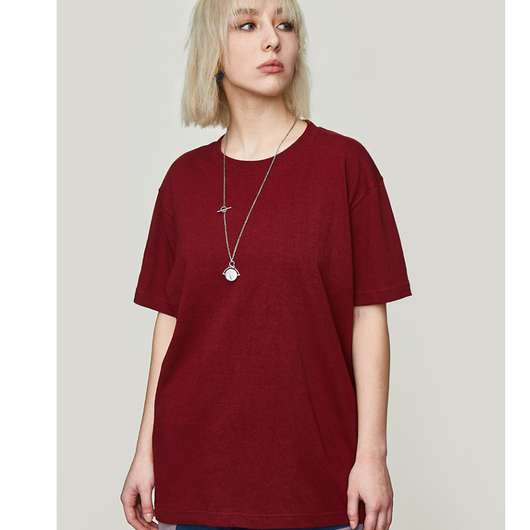 Playera Básica Unisex de Algodón - Colores Sólidos - Image 2