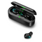 Auriculares Bluetooth 5.0 con LED Binaural Q32-1
