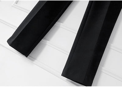Conjunto Ejecutivo: Blazer Rayado Slim y Pantalón a Juego - Image 22