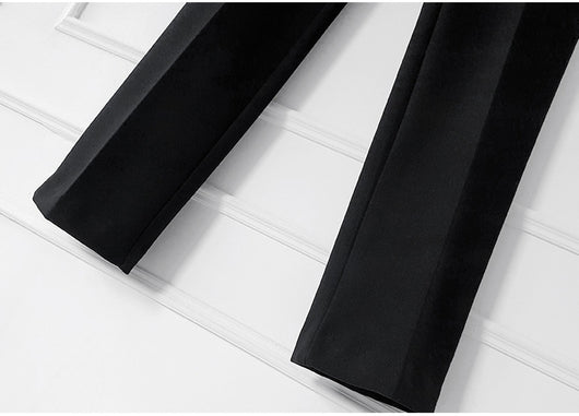 Conjunto Ejecutivo: Blazer Rayado Slim y Pantalón a Juego - Image 22