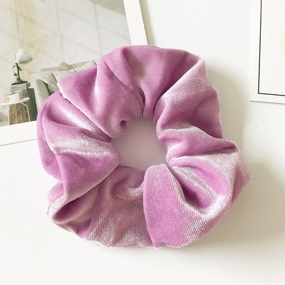 Elástico para Cabello de Terciopelo - Accesorio de Moda para Coleta - Image 17